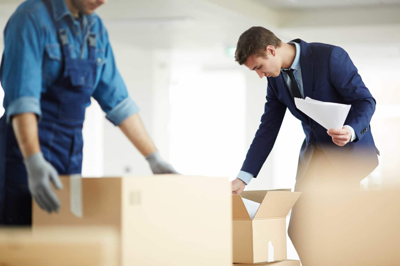 déménager des locaux professionnels